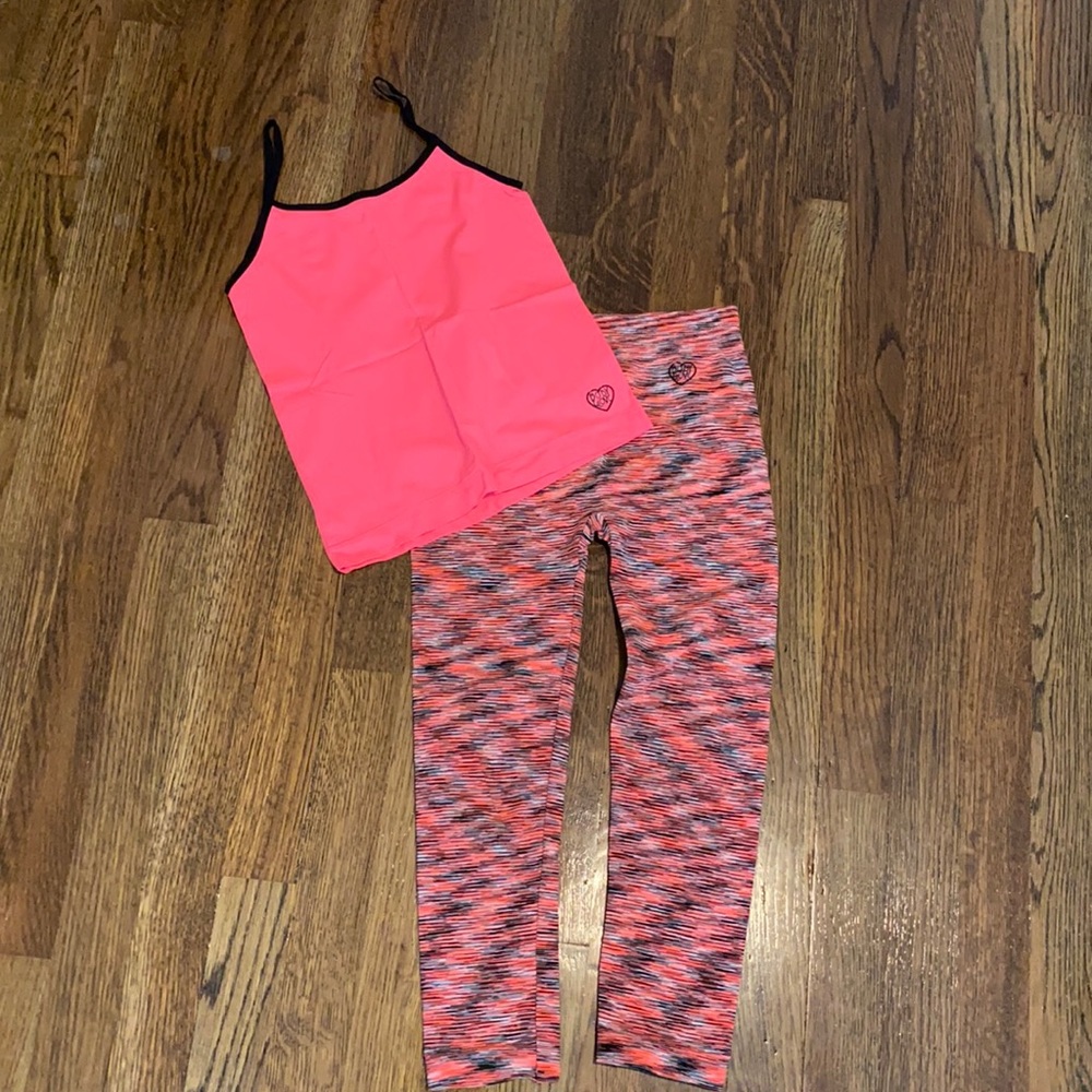 Body Glove girls active wear set